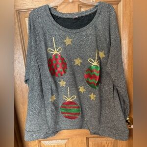 HOLIDAY TIME CHRISTMAS TOP
